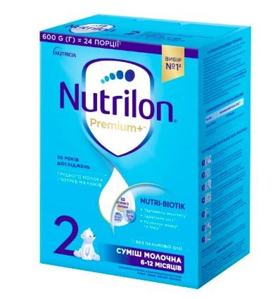 Нутрілон молочна суміш 600гр №2 Nutri-biotik